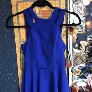 Homecoming dress blue short